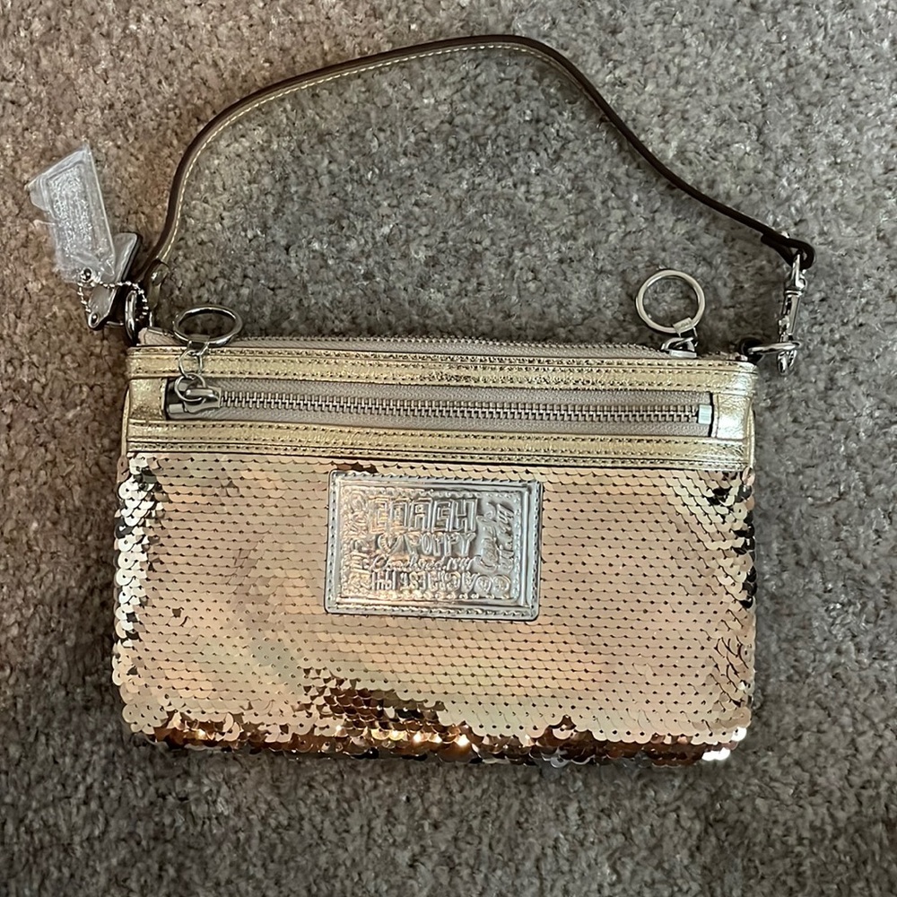 Coach Sequined Poppy Spotlight Bag